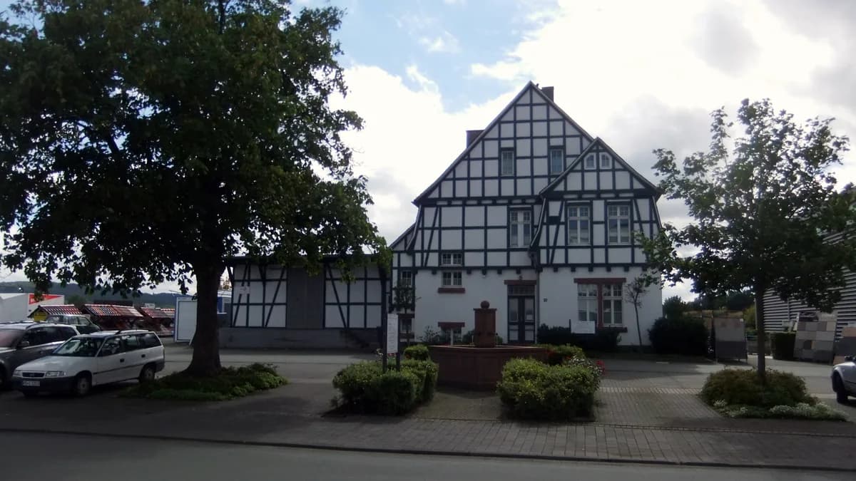 Stadtansicht von Allendorf (Eder)