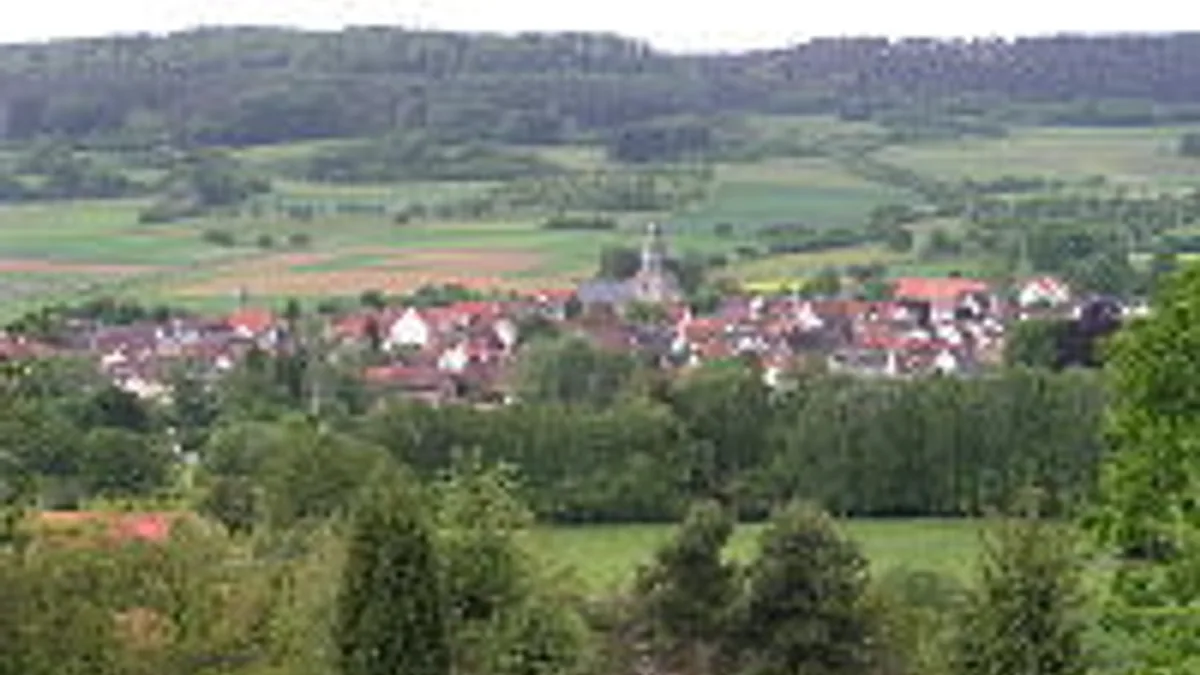 Stadtansicht von Allendorf