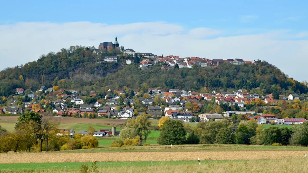 Stadtansicht von Amöneburg