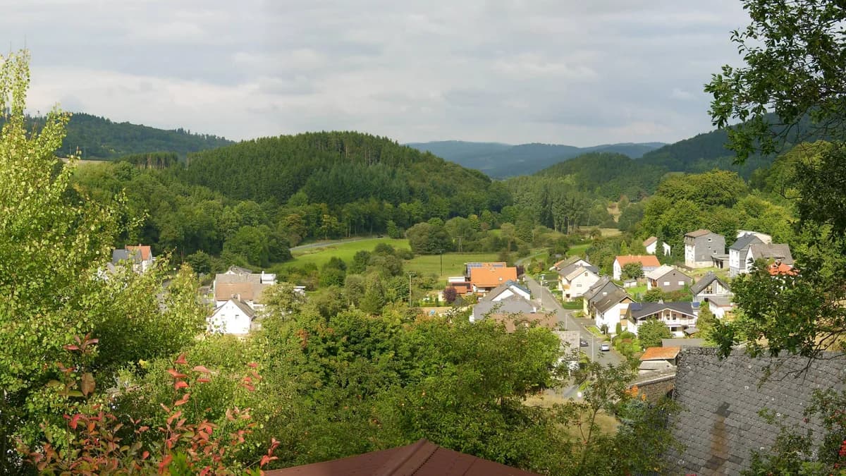 Stadtansicht von Angelburg