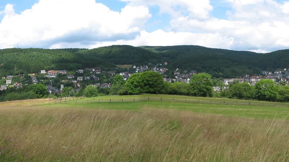 Stadtansicht von Bad Laasphe