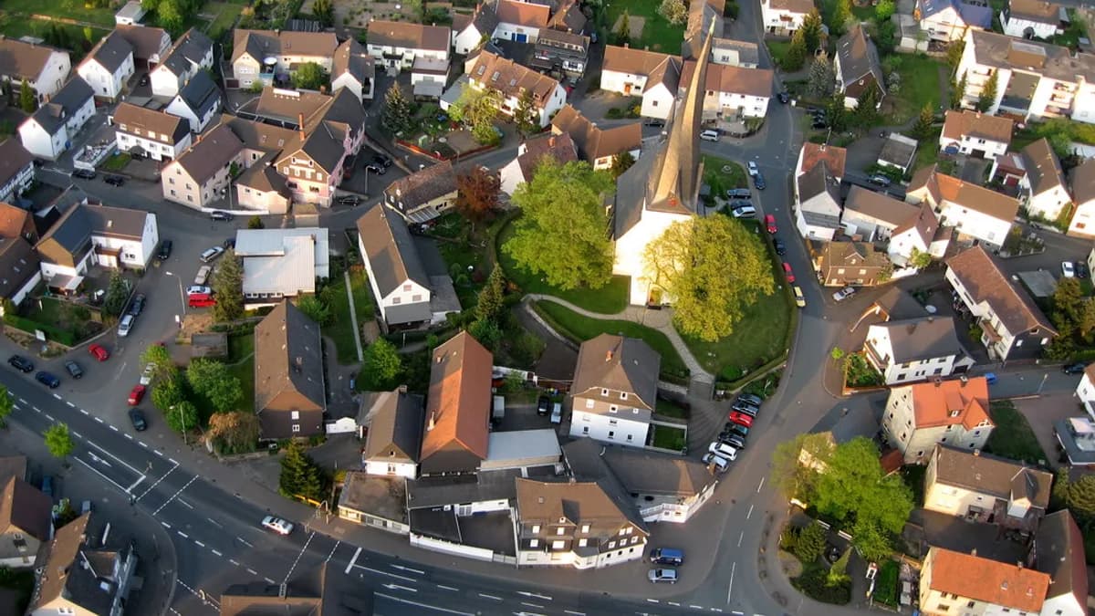 Stadtansicht von Breidenbach