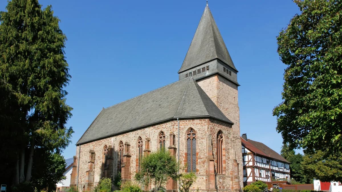 Stadtansicht von Burgwald