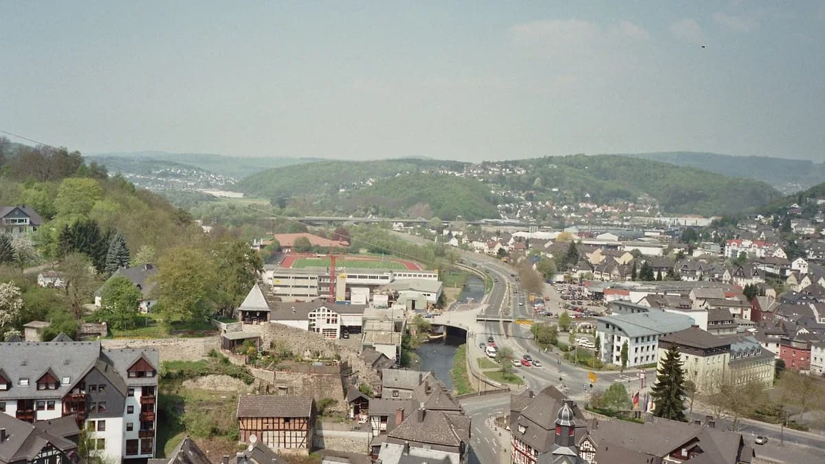 Stadtansicht von Dillenburg