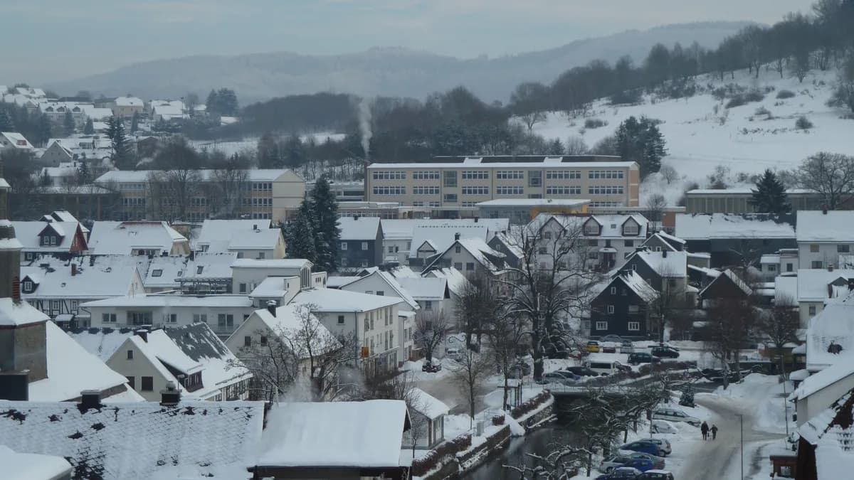 Stadtansicht von Eschenburg