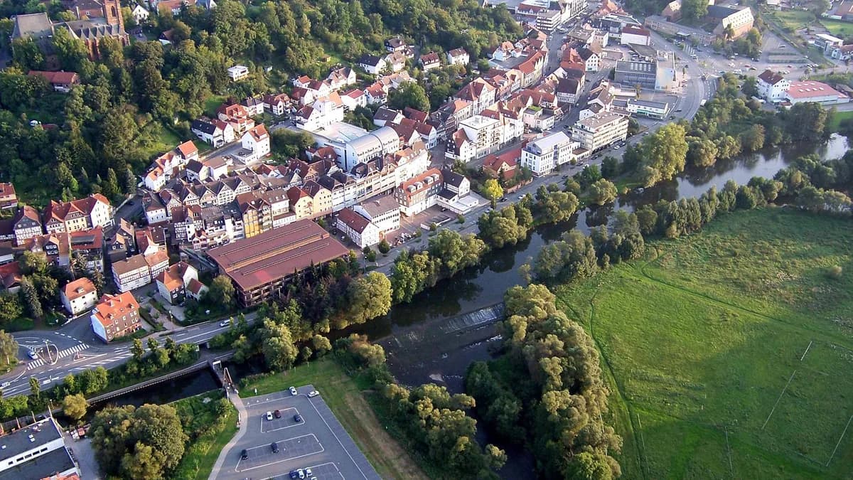 Stadtansicht von Frankenberg (Eder)