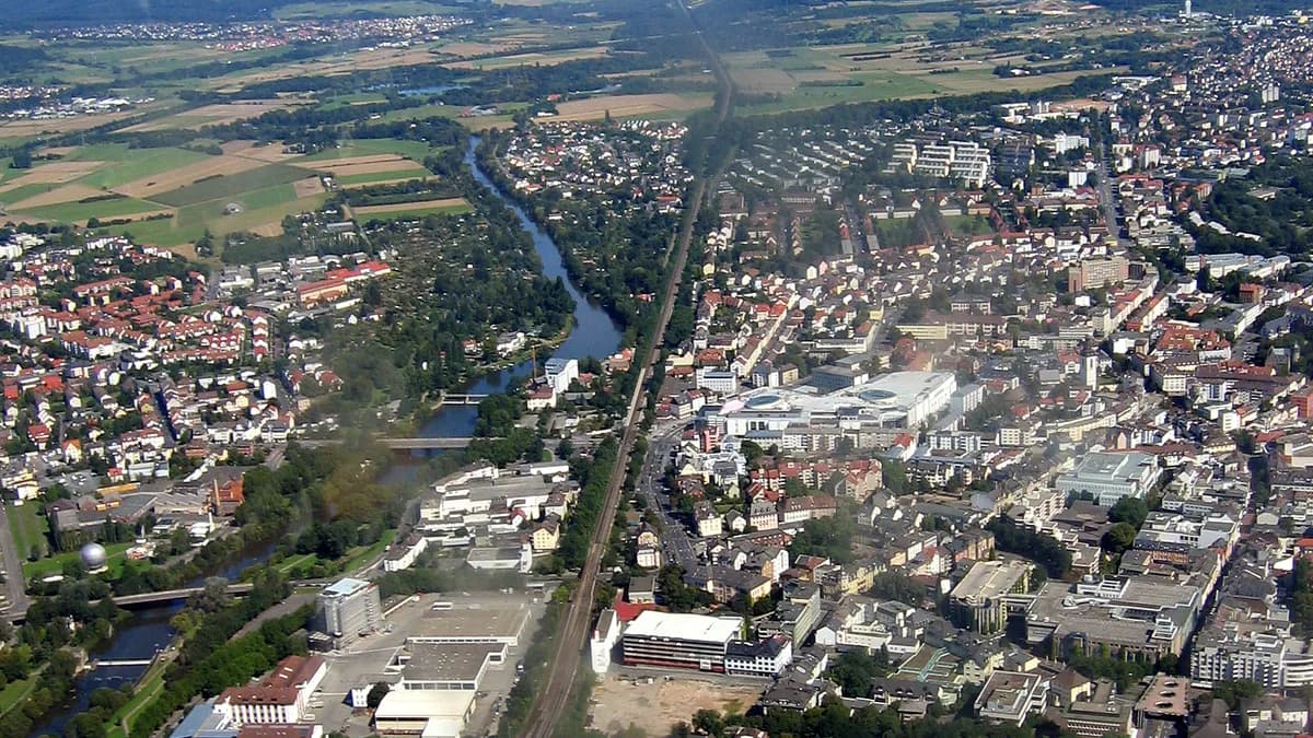 Stadtansicht von Gießen