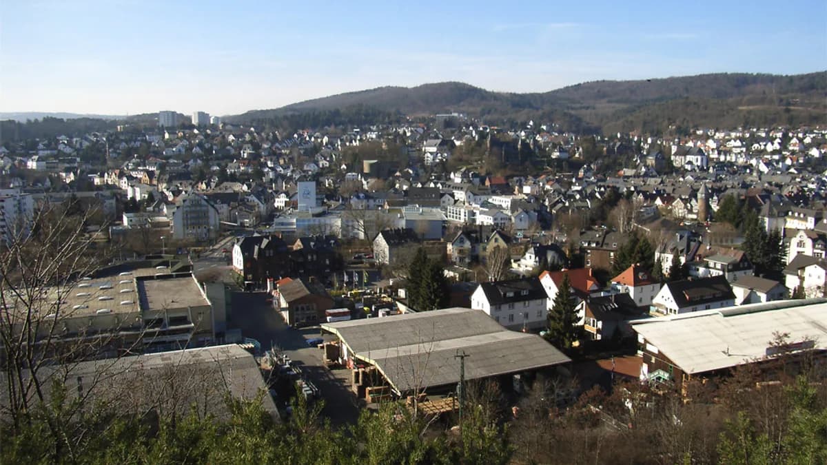 Stadtansicht von Herborn