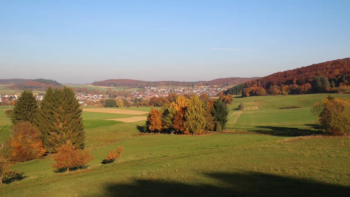 Stadtansicht von Lohra