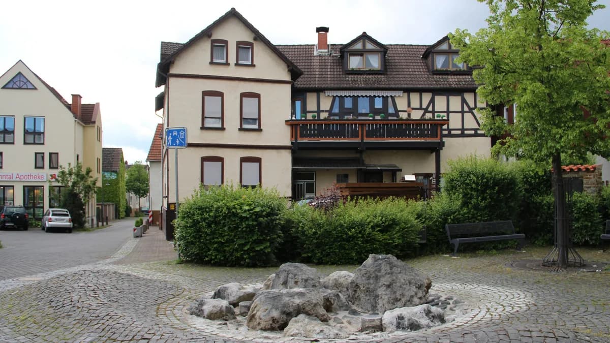 Stadtansicht von Lollar