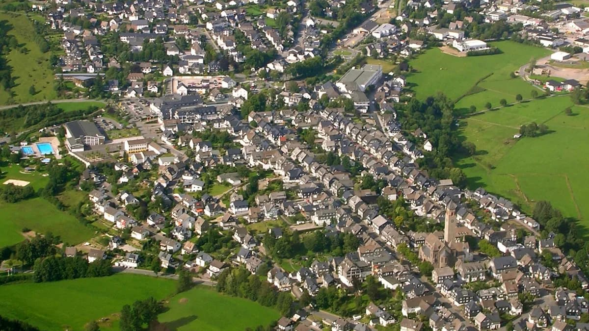 Stadtansicht von Schmallenberg