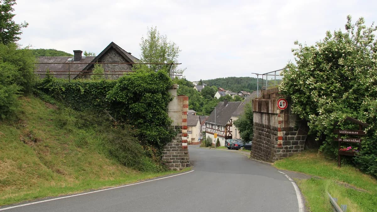 Stadtansicht von Siegbach