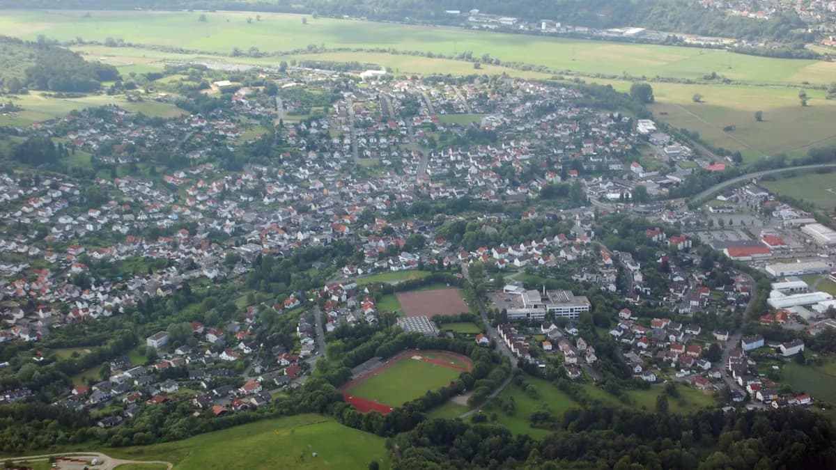 Stadtansicht von Solms