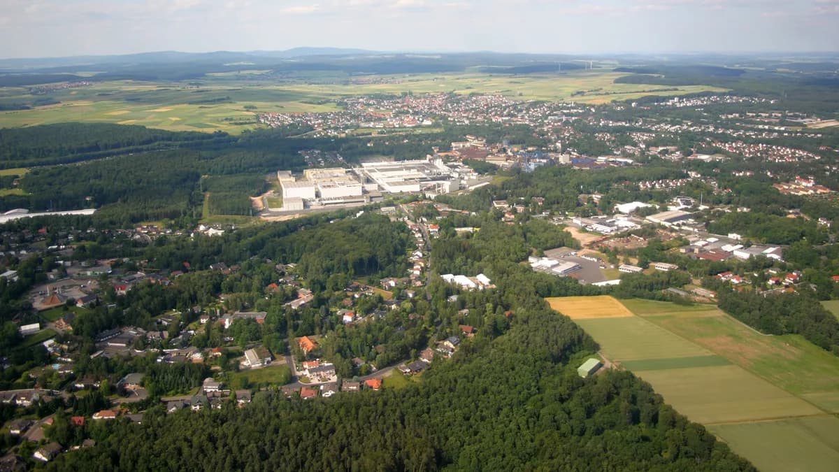 Stadtansicht von Stadtallendorf