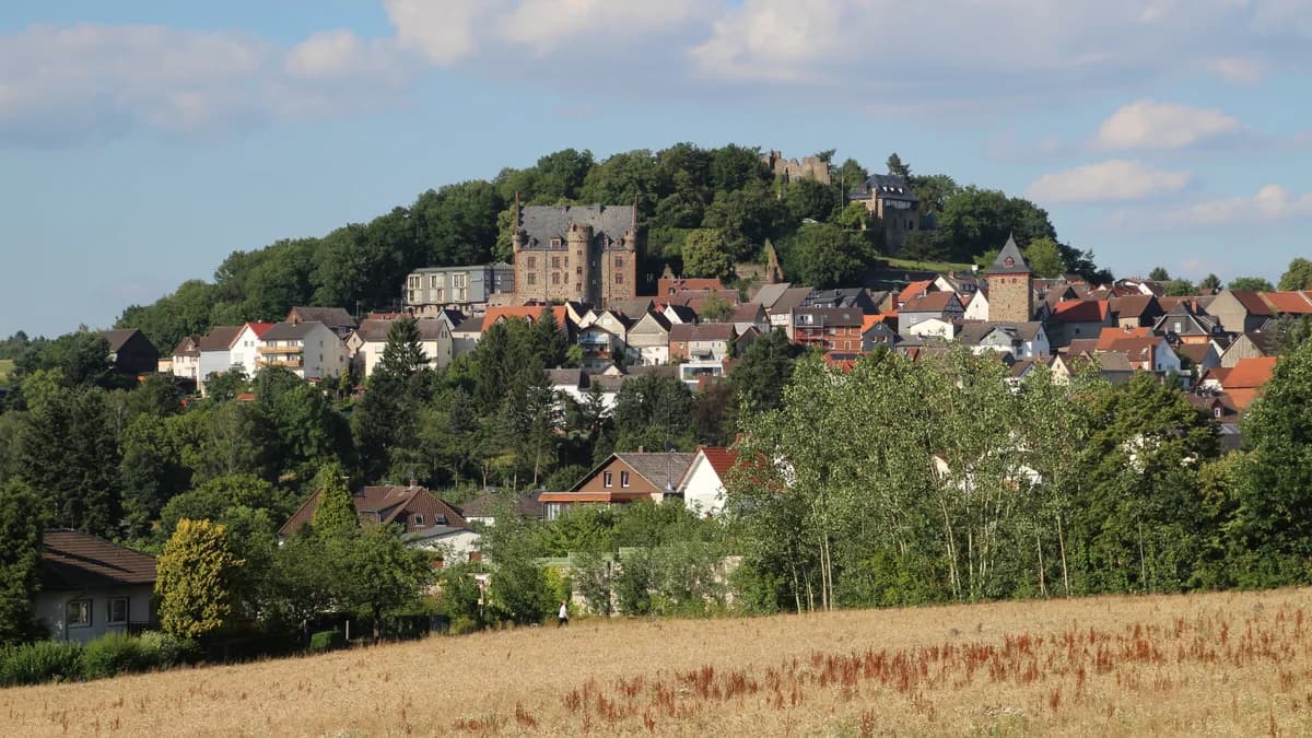 Stadtansicht von Staufenberg