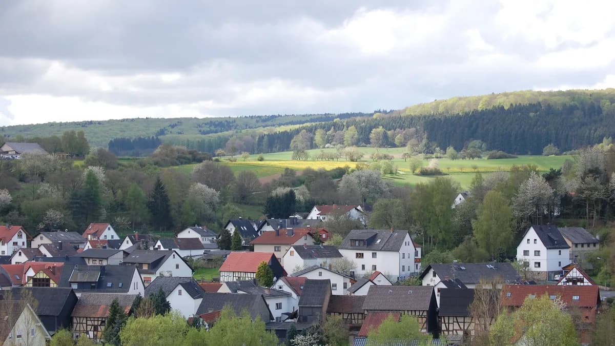 Stadtansicht von Waldsolms