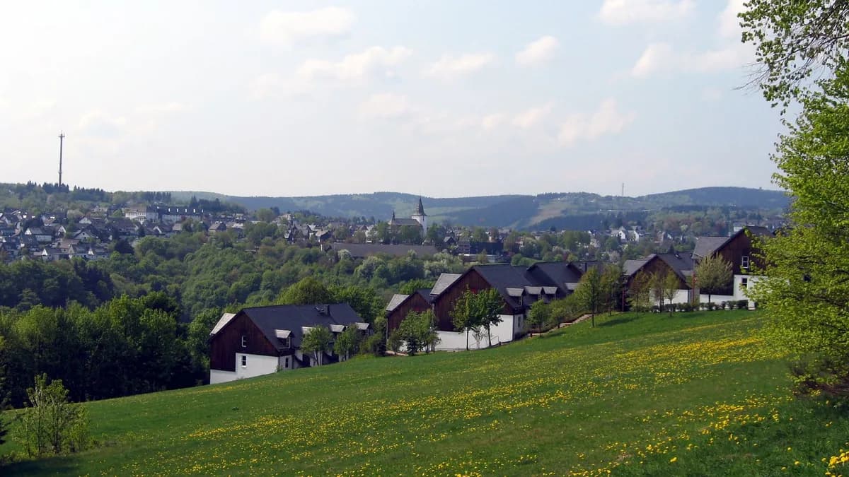 Stadtansicht von Winterberg